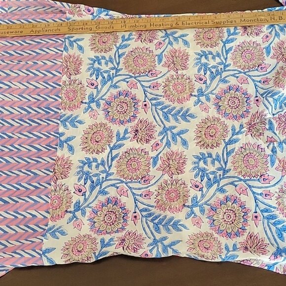 J. Crew Tassel Beach Tunic Top Cover Up Floral Patterned Size Small - Picture 10 of 10